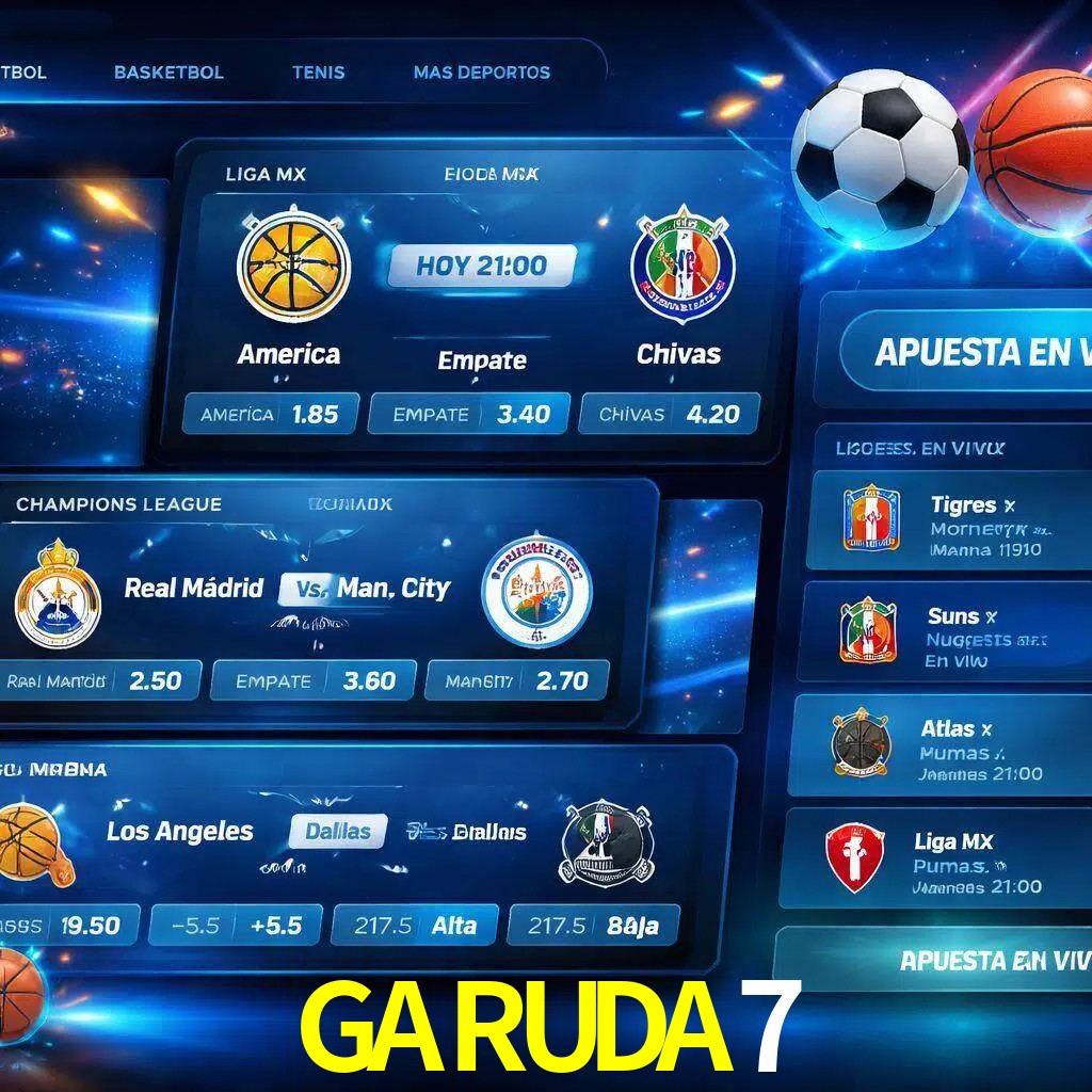 Mercados de apuestas deportivas GARUDA7 para jugadores en México
